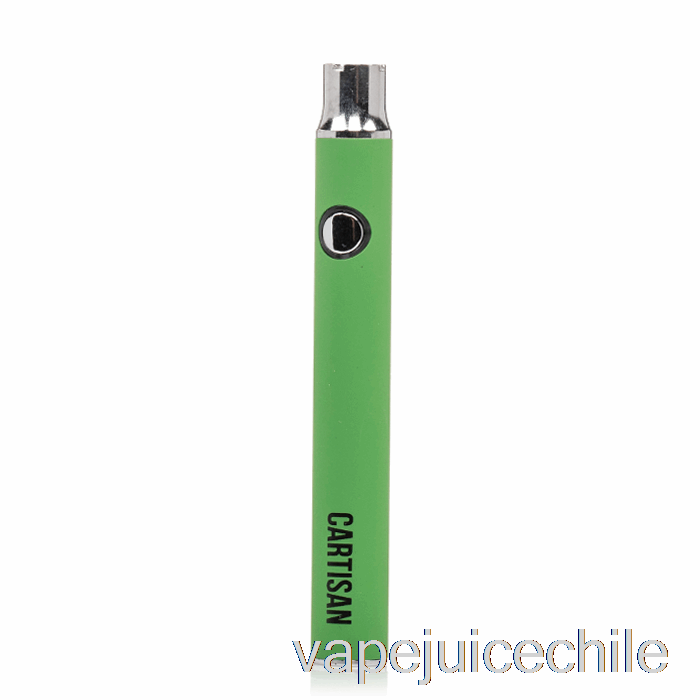 Vape Vhile Botón Artesanal Vv 350 510 Batería Verde